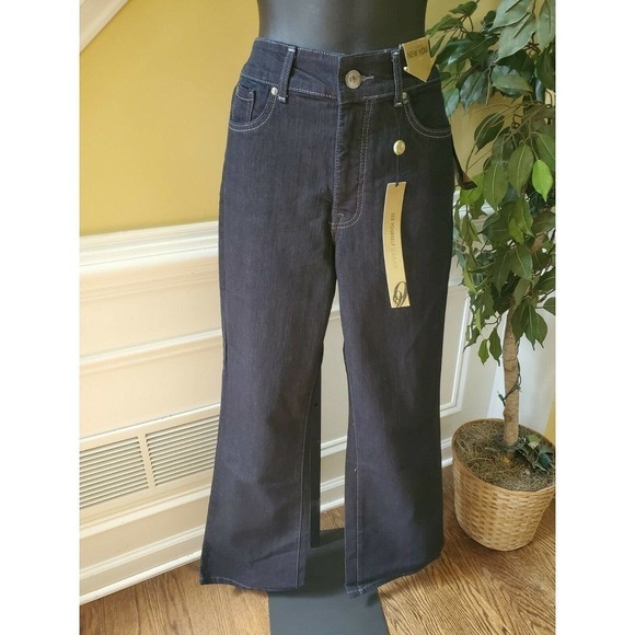 NWT NEW NINE WEST BOOTCUT DARK JEANS SZ 10/29 - Picture 11 of 11